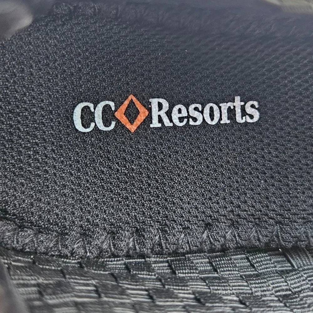 NWB CC Resorts Black Erin Wedge - EU 38/ 7.5-8 US